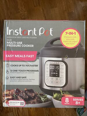nib Instant Pot DUO mini 3-Quart 7-in-1 Multi-Use Programmable Pressure Cooker,
