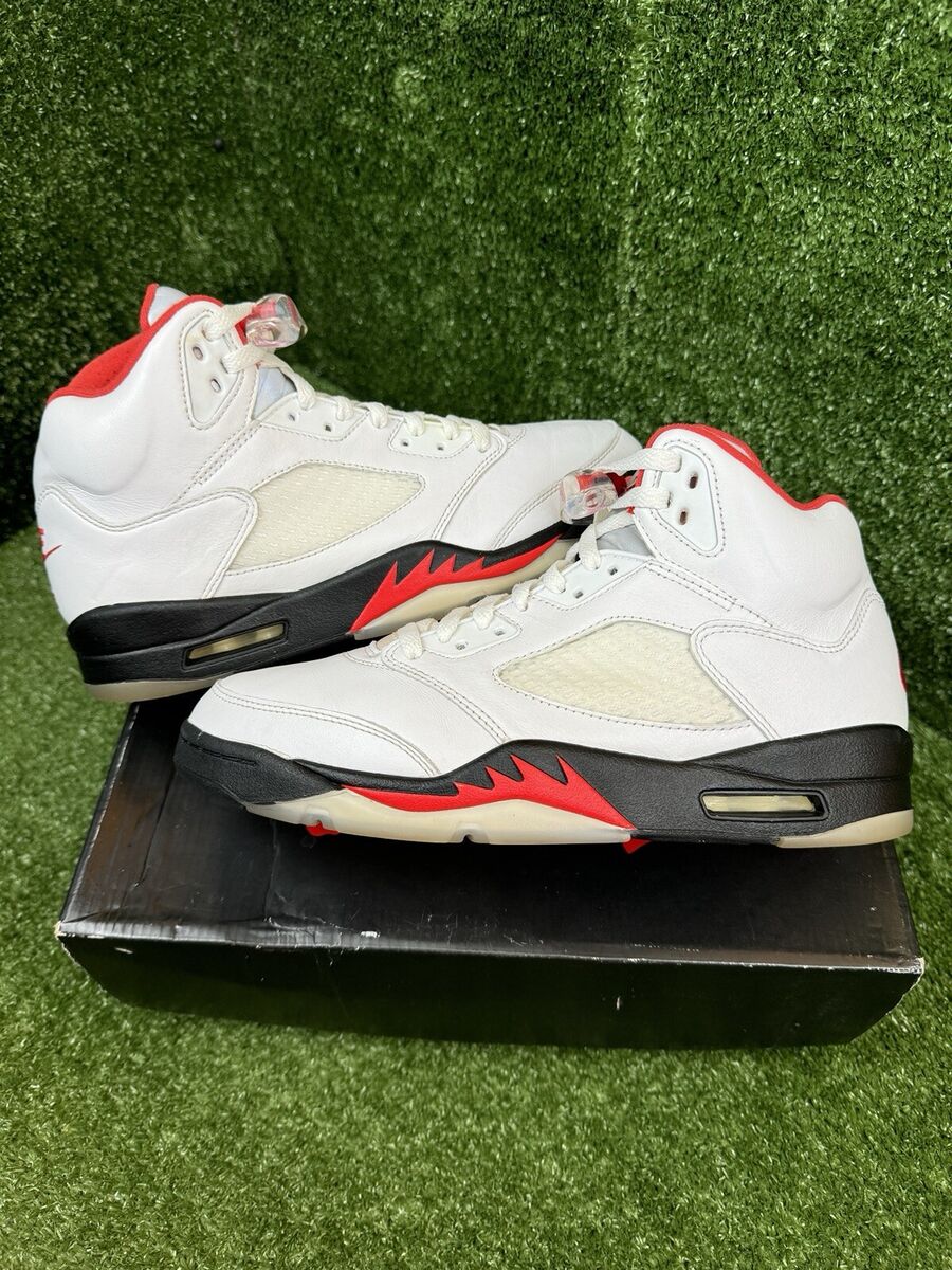 Nike Air Jordan 5 Retro Fire Red Size 9.5 DA1911-102 OG Nike Air Jordan 5 Retro Fire Red Size 9.5 DA1911-102 OG