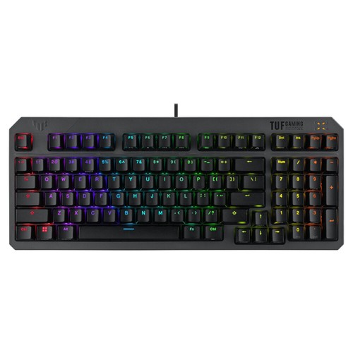ASUS TUF Gaming K3 Gen II Optical-Mechanical Wired RGB Gaming Keyboard Black - 第 1/8 張圖片