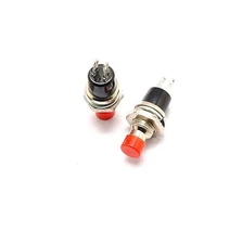20pcs Red Mini Lockless Momentary ON/OFF Push button Switch Precise 
