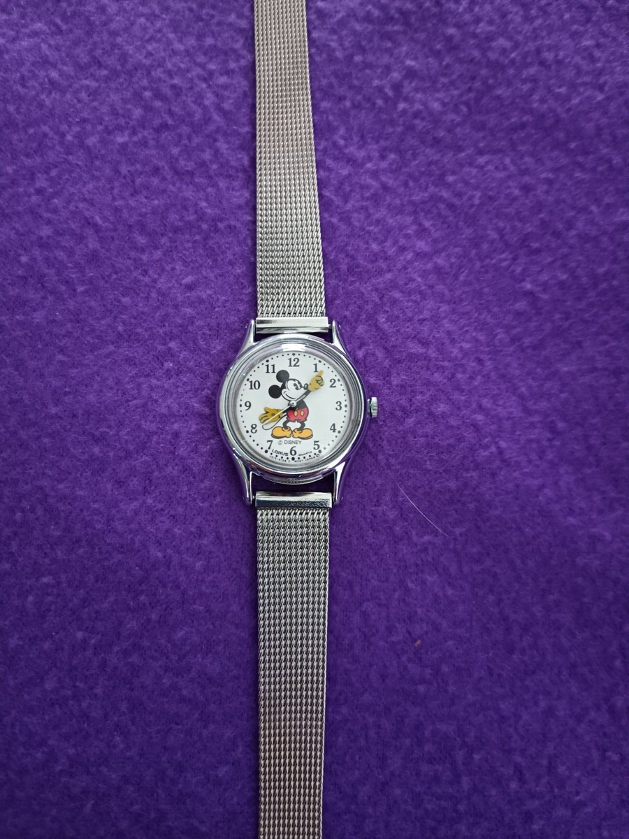 SEIKO LORUS Mickey Mouse ヴィンテージ 稼働品 美品 Lorus 