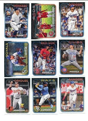 2024 Topps All-Star Game Set Singles  1-250 - You Pick  - Complete Your Set