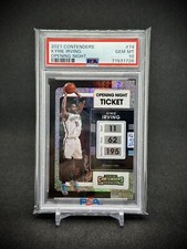 Kyrie Irving 2022 Panini Contenders Opening Night Ticket FOTL /25 SSP PSA 10