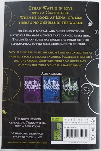 Beautiful Creatures (Books 1-4) by Kami Garcia, Margaret Stohl 2010's Pb - Picture 7 of 10
