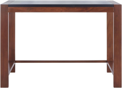 Halleck Black/Brown Desk - Stylish Home Office Furniture Collection