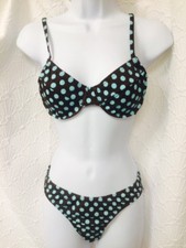 Venus 2 pc bikini swimsuit set - NWT - size 14 scoop front bottom - B cup top
