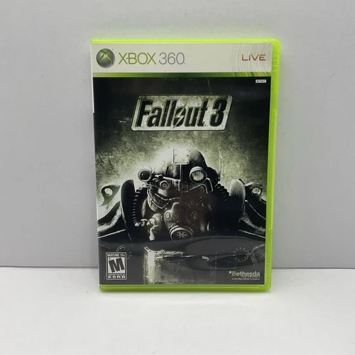 Fallout 3 (Xbox 360) Tested & Complete|Excellent|1 YR Warranty|Free Ship|CIB