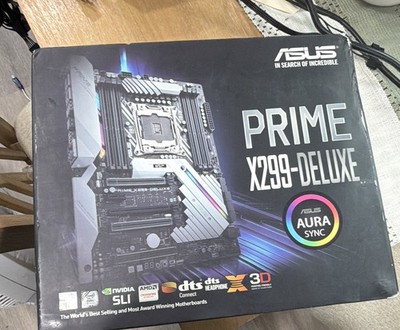 ASUS PRIME X299-DELUXE ATX Intel LGA2066 DDR4 8-DIMM Multi-GPU USB 3.1