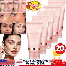 5PC Collagen Night Wrapping Mask Overnight Wrapping Peel Off Natural Facial Mask