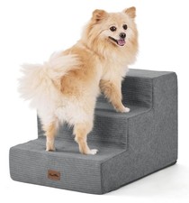 Made4Pets Dog Stairs for Small Dogs, Extra Wide Dog Steps for Bed Couch Sofa ...