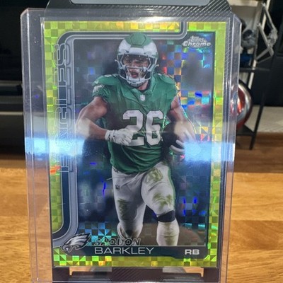 X-Factor Topps Chrome NFL Football Card Lot Darius Slayton Giants Saquon Barkley