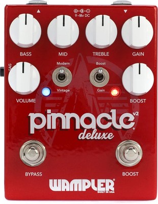 Wampler Pinnacle Deluxe V2 Overdrive Pedal