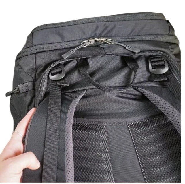 REI Co-op Ruckpack 40L Backpack Women's Travel Carry-On Pack Black with Rainfly - Image 3 of 4