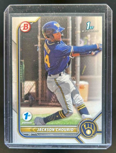 2022 Bowman 1st Prospect Edition Jackson Chourio #BPPF-79 Brewers