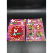 C&D Visionary Licenses Products Woodstock Assorted Artworks 1.5 Button Set Patch