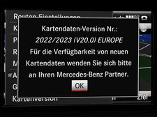 Mercedes COMAND NTG4.5/NTG4.7 Navi Karten Upd...