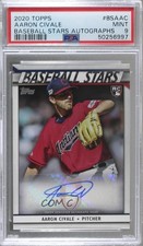 2020 Topps Baseball Stars Aaron Civale #BSA-AC Rookie Auto RC g6p