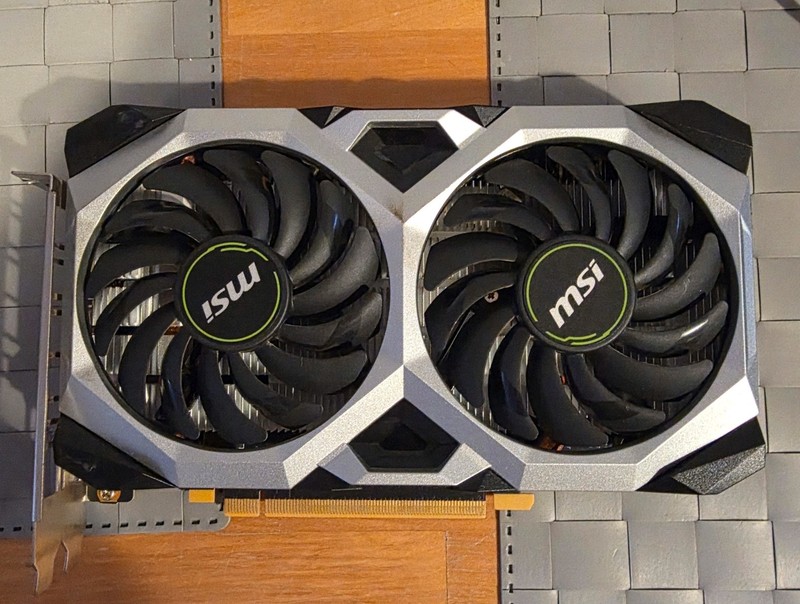 MSI NVIDIA GeForce GTX 1660Ti  6g  Graphics Card, 6GB GDDR6