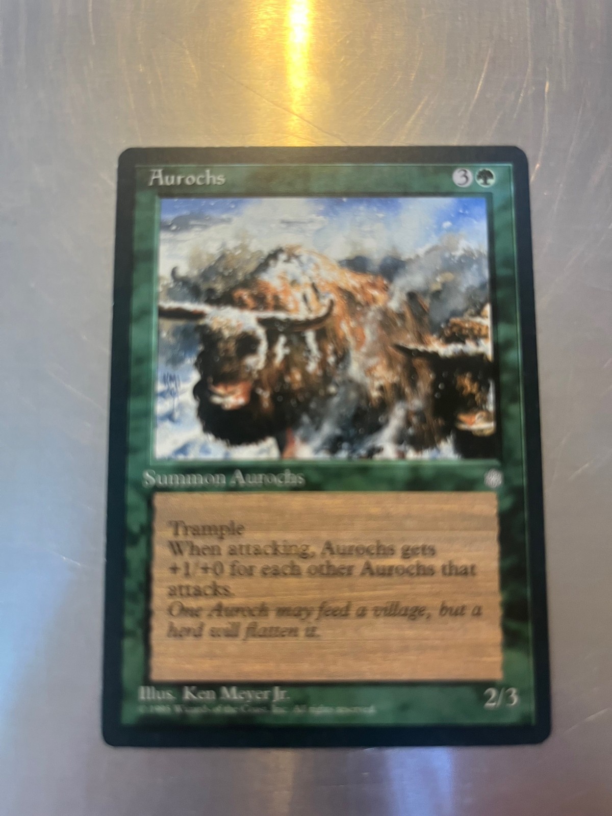 Aurochs 1995 Ice Age Magic Cards, COMBINED  SHIPPING