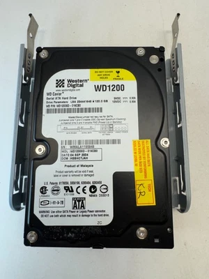 Western Digital WD1200SD-01KCB0 120GB Caviar SATA DCM HSBHCTJAH Vintage HDD - Image 1 of 4
