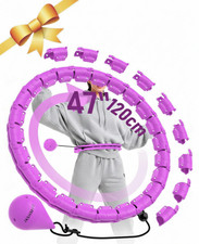 Infinity Hoop Fit Plus Size 47", Weighted Hula Hoops for Adults Weight Loss