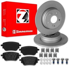 Zimmermann BREMSSCHEIBEN 295mm+ BEL&Auml;GE HINTEN passend f&uuml;r MERCEDES A-KLASSE W177
