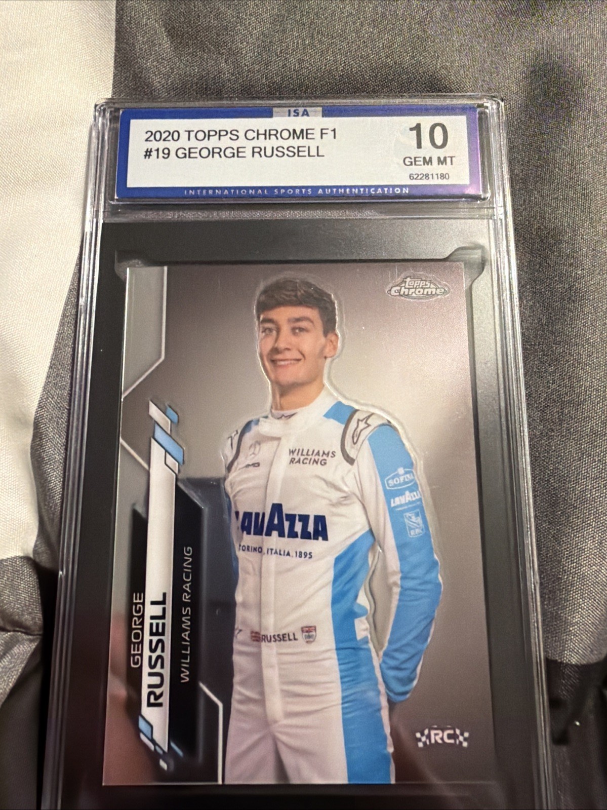 2020 Topps Chrome Formula 1 - F1 Racers George Russell #19 (RC)