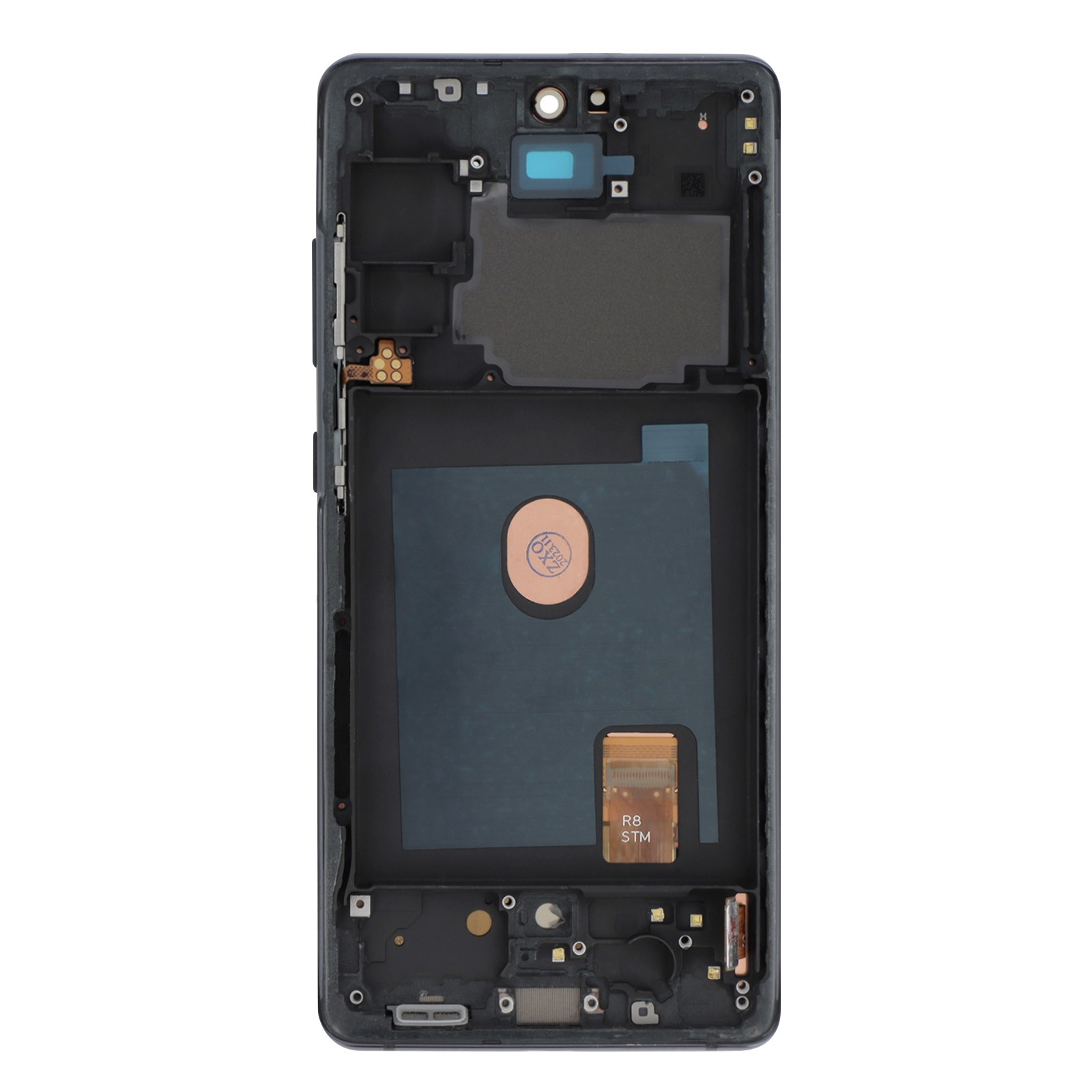 Ecran pour Galaxy S20 FE avec cadre complet d'origine Relife bloc LCD tactile bleu - 4