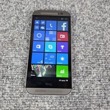 Smartphone HTC One M8 per Windows AT&T con scatola Windows Phone 8.1 grigio