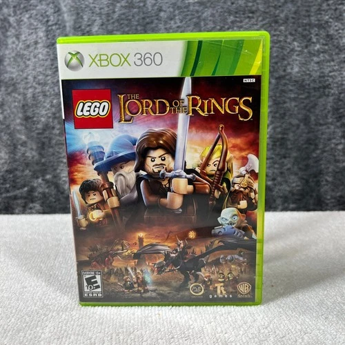 Lego The Lord of the Rings Xbox 360 Game Complete w/ Bonus DVD