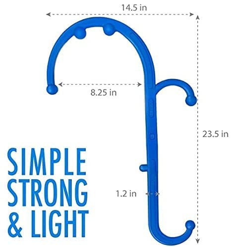 MP005 Back Massager Handheld Tool | Back and Neck Massager | Trigger Point Th... - Picture 2 of 8