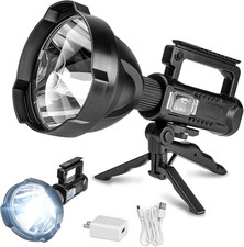 Portable Super Bright Rechargeable Spotlight Handheld Tactical Flashlight 4 Mode Portable Super Bright Rechargeable Spotlight Handheld Tactical Flashlight 4 Mode