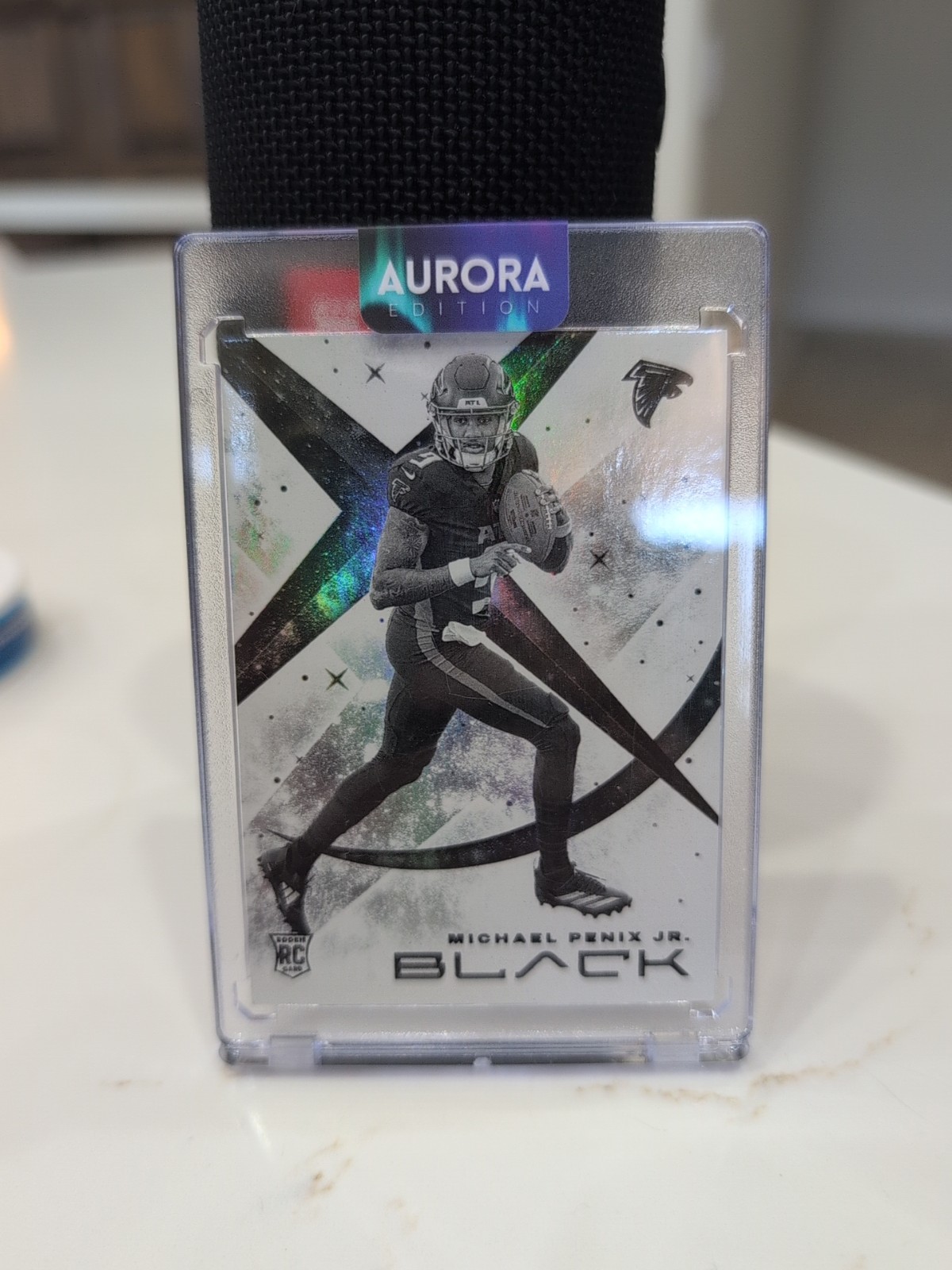 2024 Panini Black Michael Penix Jr. RC! White Night SSP Falcons