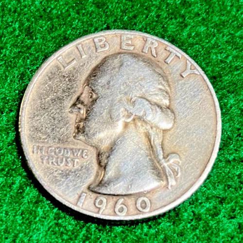 Quarters Silver 1960D-1952D-1964   Good/V-Good Check Them Out Circulated