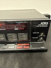 Aiwa AD-F990 Audiophile Stereo Cassette Deck Vintage Spindles Rotate No Sound — photo 5