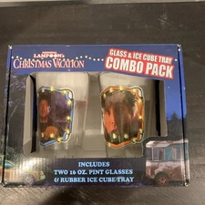 National Lampoons Christmas Vacation Beer Glasses Ice Tray Christmas Combo Pack