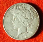 1928 S Peace Silver Dollar - VF/XF Circulated Condition