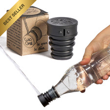 CuloClean Portable Bidet for Travel Hiking Camping Bottle Compatible Black 1pc