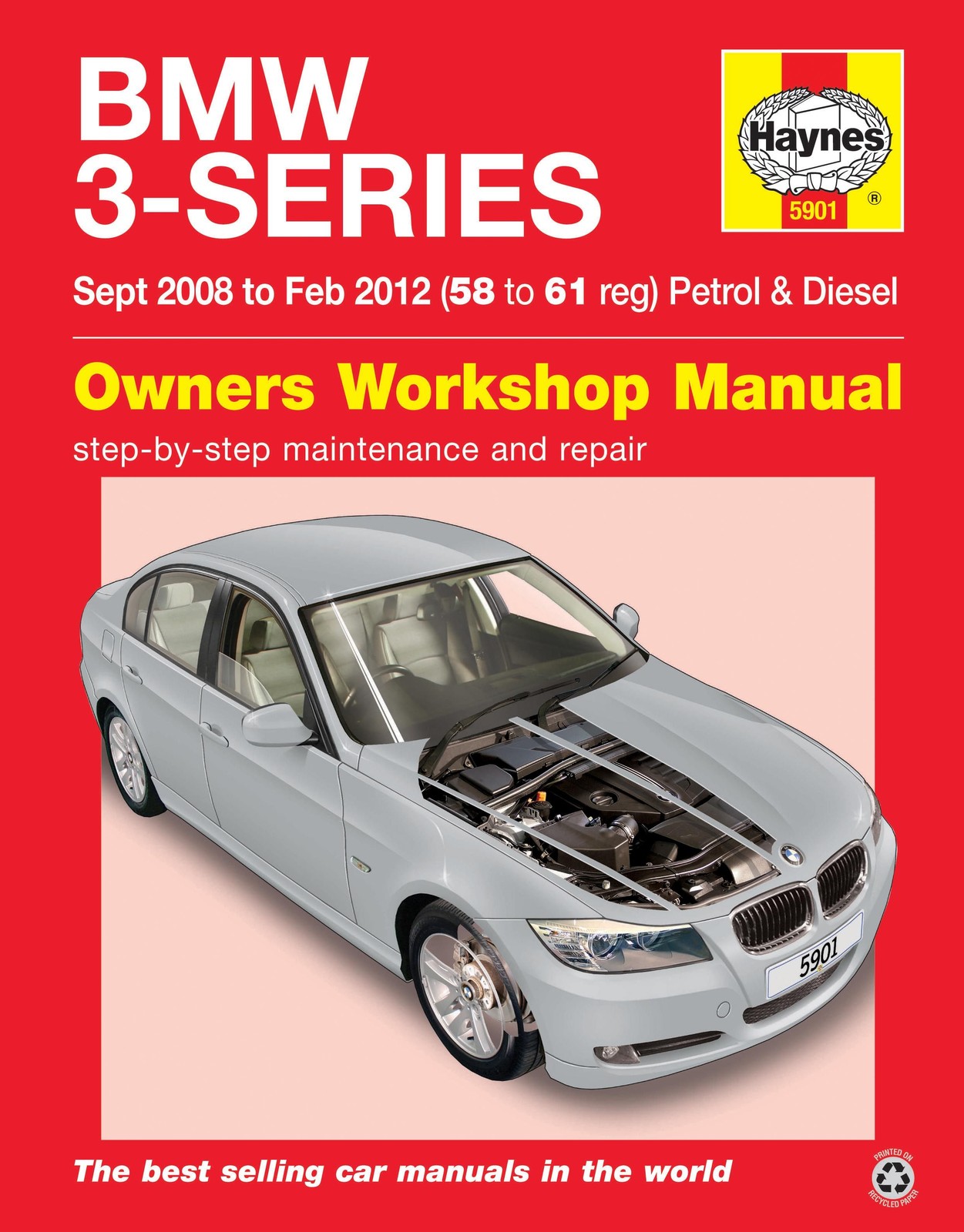 Revue technique Haynes BMW Série 3 pour réparer vous-même les pannes mécaniques