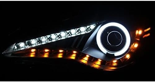 For 2013-2016 Scion FR-S Black CCFL Halo DRL Projector Headlights Pair Left+Righ - Image 3 of 3