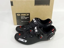 SIDI Wire 2 Matt Carbon  Road Cycling Shoes (Matt Black)  Made Italy  Size 38-46