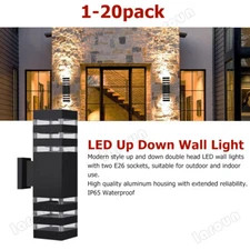 Modern LED Up Down Wall Light Sconce Outdoor Lights Porch Up Down Fixtures