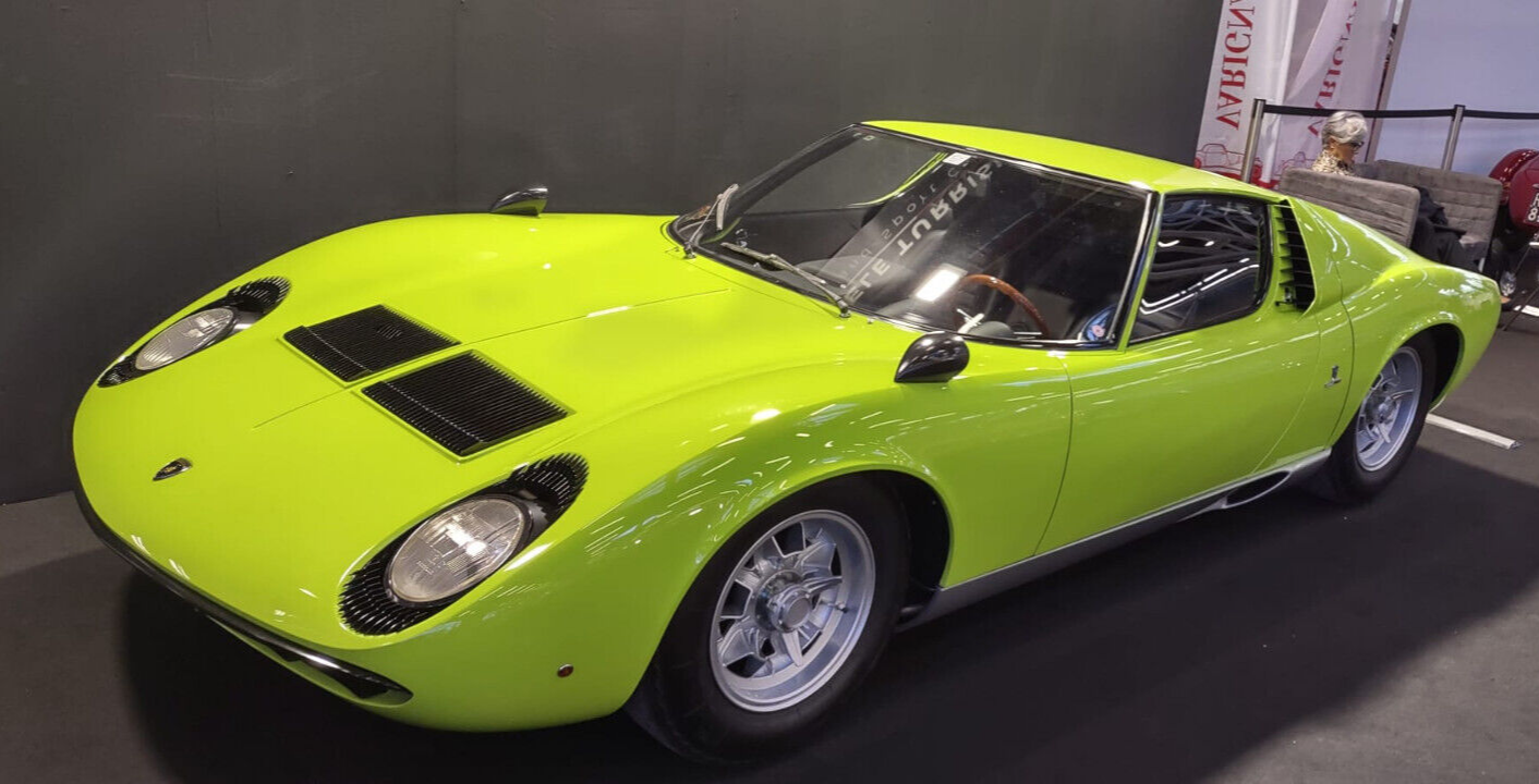 Lamborghi Miura & Countach Aluminum Body Panels, original chassis ...