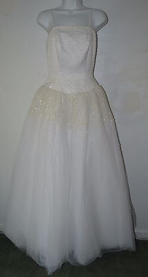 Oleg Cassini, Wedding Dress, Pearl w 
