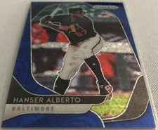 2020 Prizm Baseball Hanser Alberto Baltimore Orioles Blue Donut Circles Prizm #d