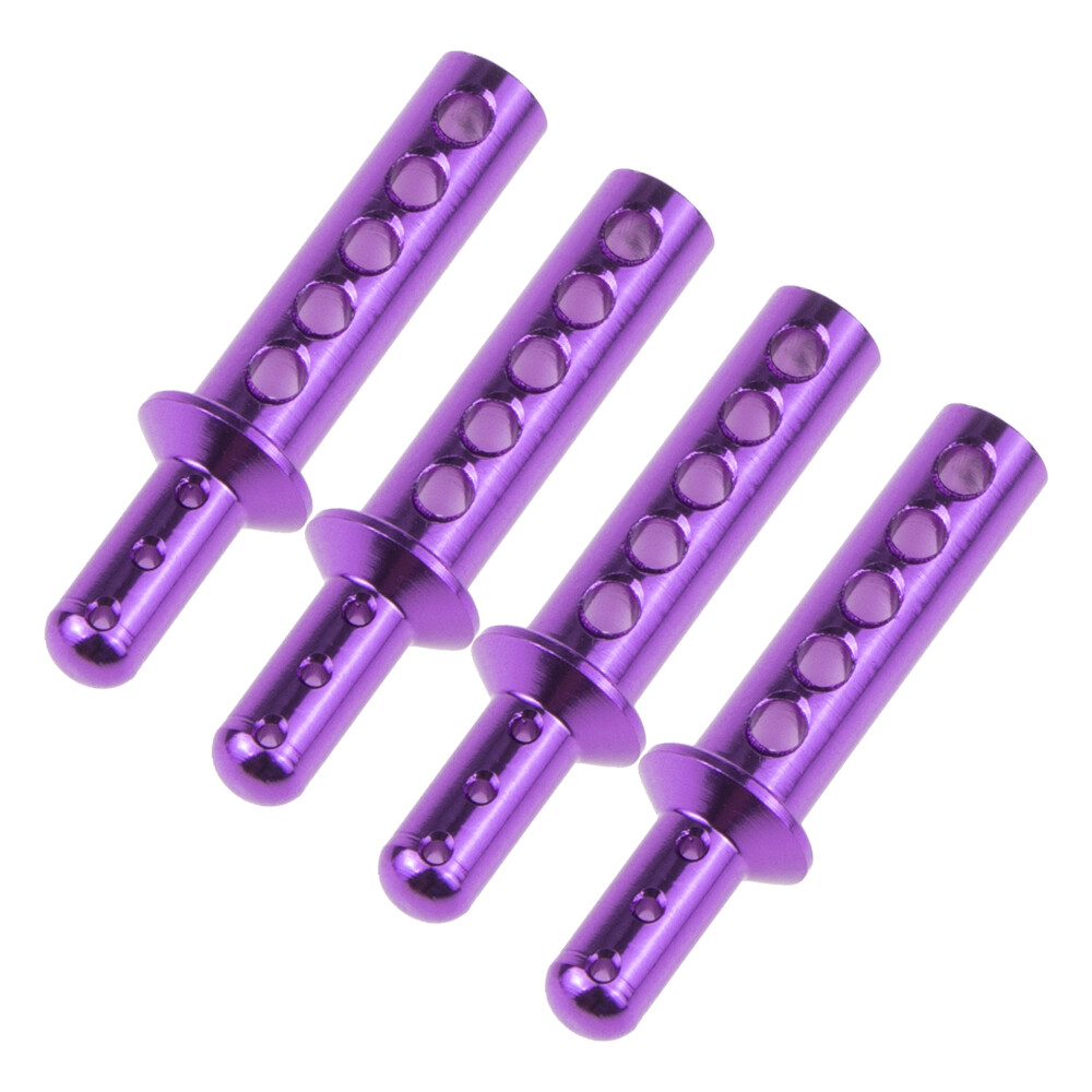 4 pezzi di Plastica Del Corpo Post Monti 1:10 Per HSP 94123 94122