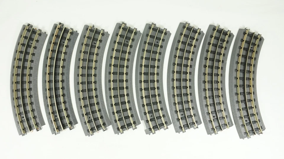 MTH RealTrax O Gauge 10 Inch Straight Lot of 16x & O31 Curve Track 8x NEW W21 - Image 2 of 4