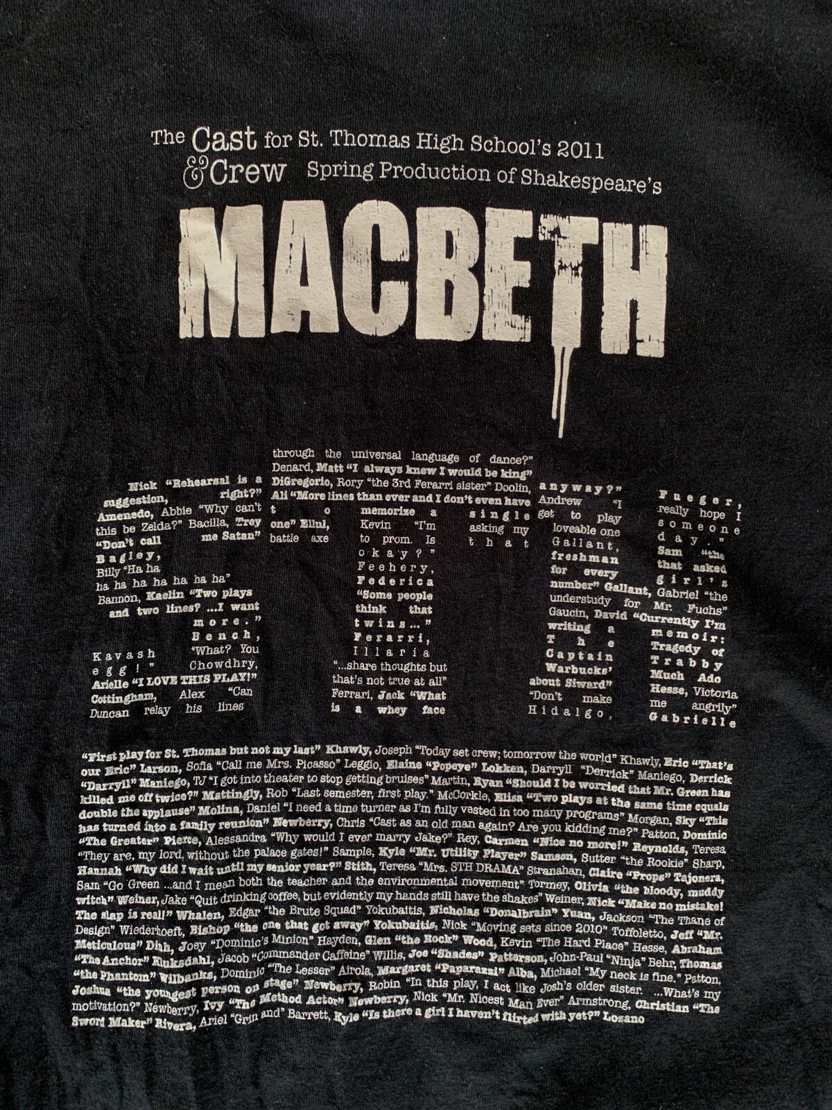 William Shakespeare Macbeth Tee - image 5