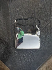 94-96 Jaguar XJS Left Front . LH Driver Door Mirror (Chrome Cap)  HHE3043AA