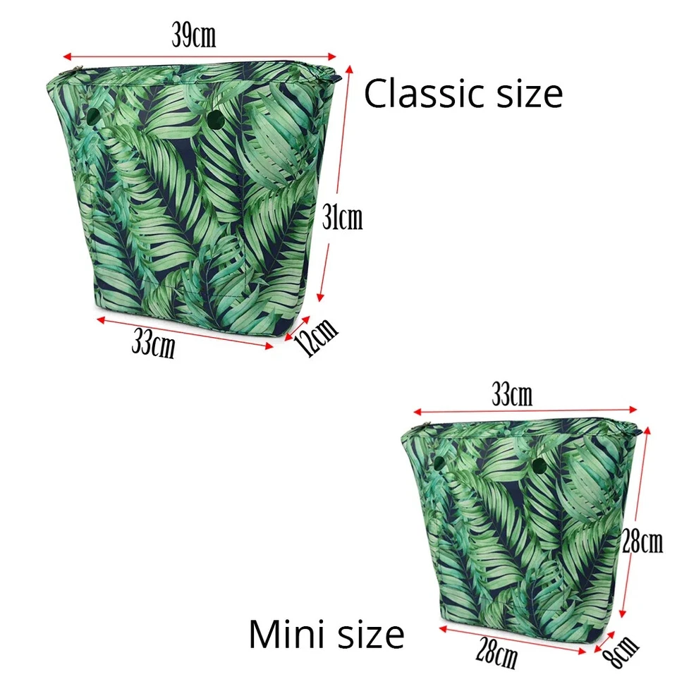 Nuevo O Bag Impermeable Microfibra Paño Interior Cremallera Bolsillo para Mini Bolso Clásico Foto 2 de 4